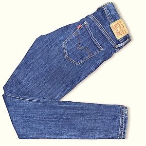 LEVI’S 311 Shaping Skinny 6 Lapis Storm- Dark Wash Official 28X34 EUC